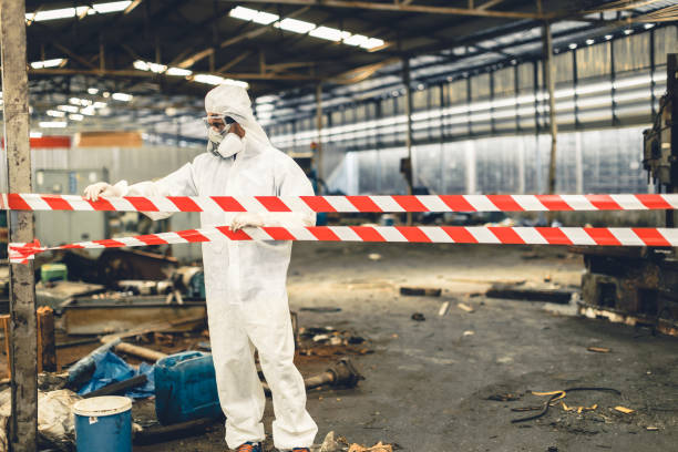 Professional Trauma Scene Cleanup technician working in Dunlap, IL